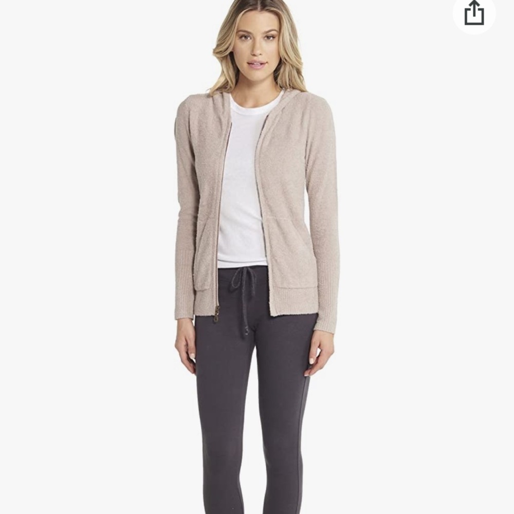 Barefoot dreams cozy zip up a10
